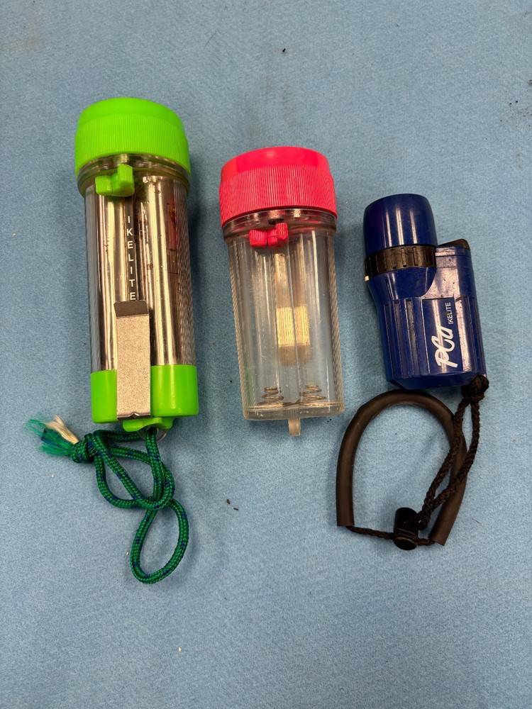3 Used Ikelite Dive Lights