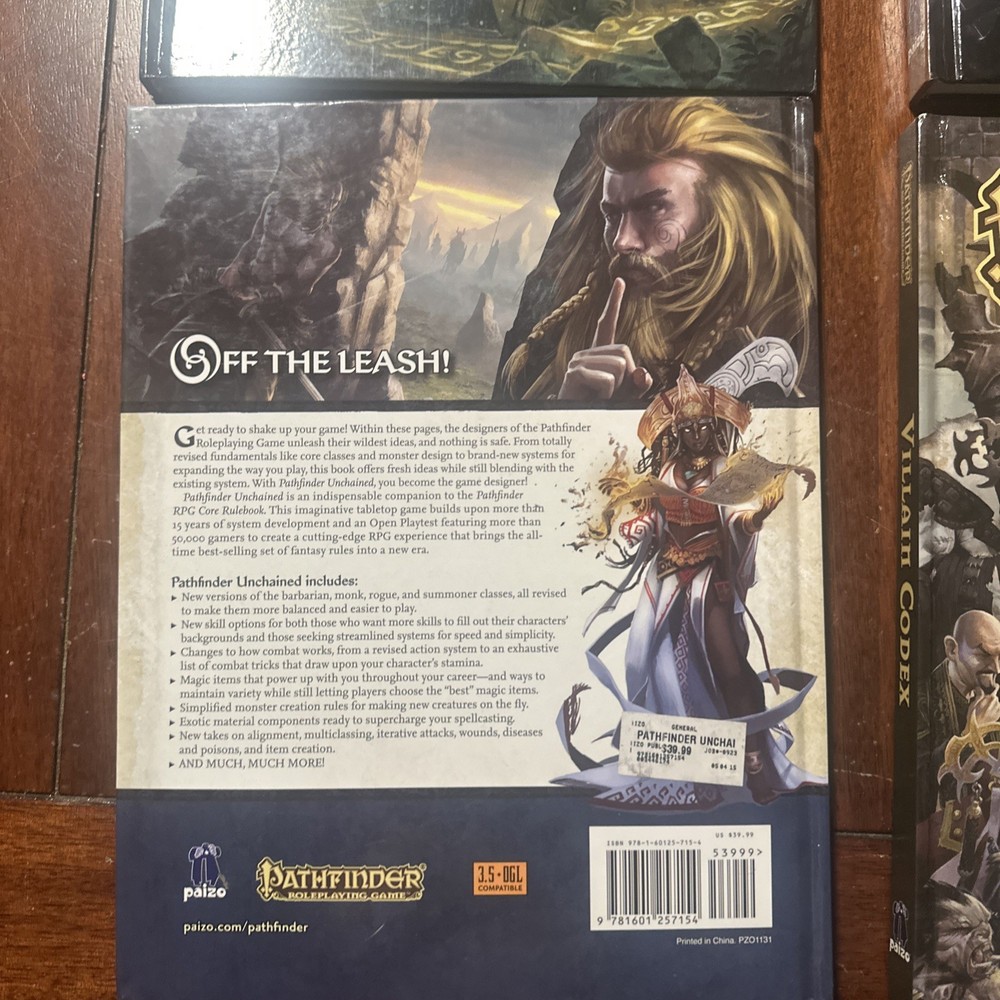 Pathfinder 2e , Strategy, Guide, Villain, Codex ,unchained, advance Race Guide