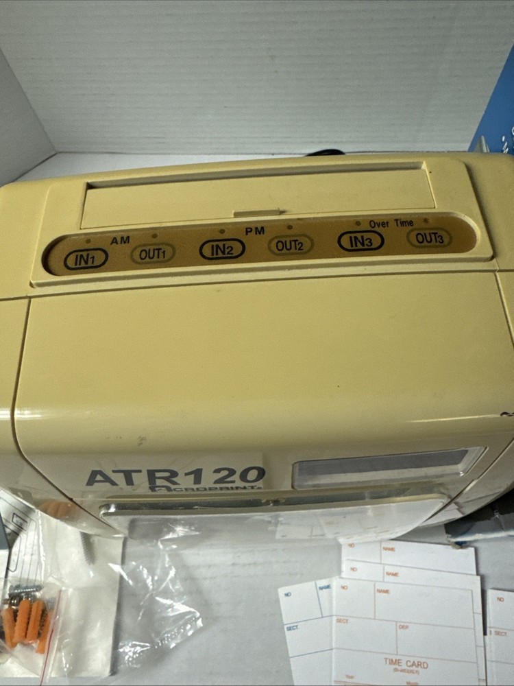 Acroprint ATR120 Vintage Top Loading Time Clock