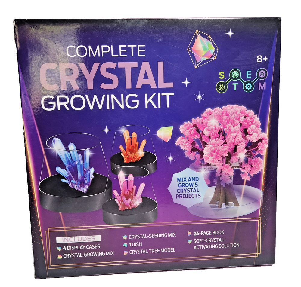 Complete Crystal Growing Kit New in Box
