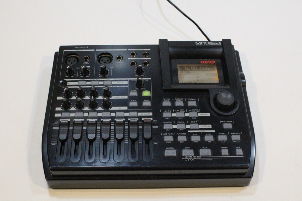 Fostex MR-8 MKII Digital Multitrack Recorder Black MR8 MK2 Multitracker Works