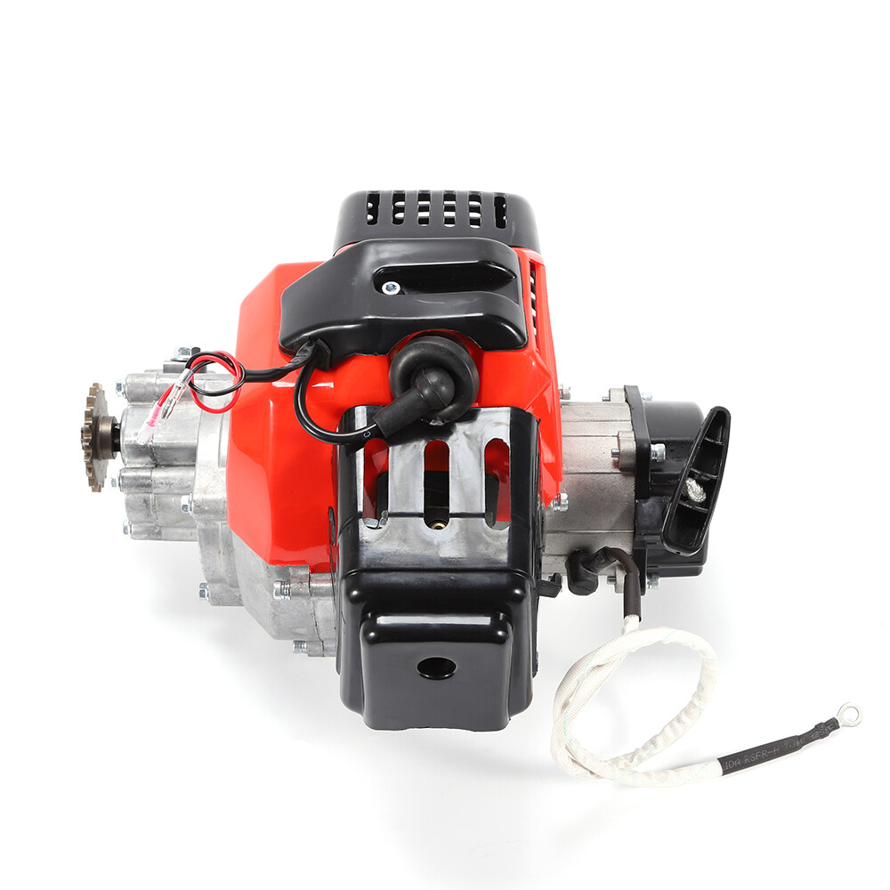 49CC 2Stroke Mini Bike Scooter Pull Start Engine Motor Kit Pocket Goped Buggy