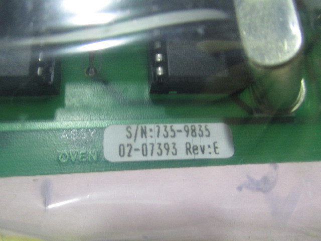 FSI 02-07393 Rev.E, PCB Assembly Cool Plate A/D. 418565