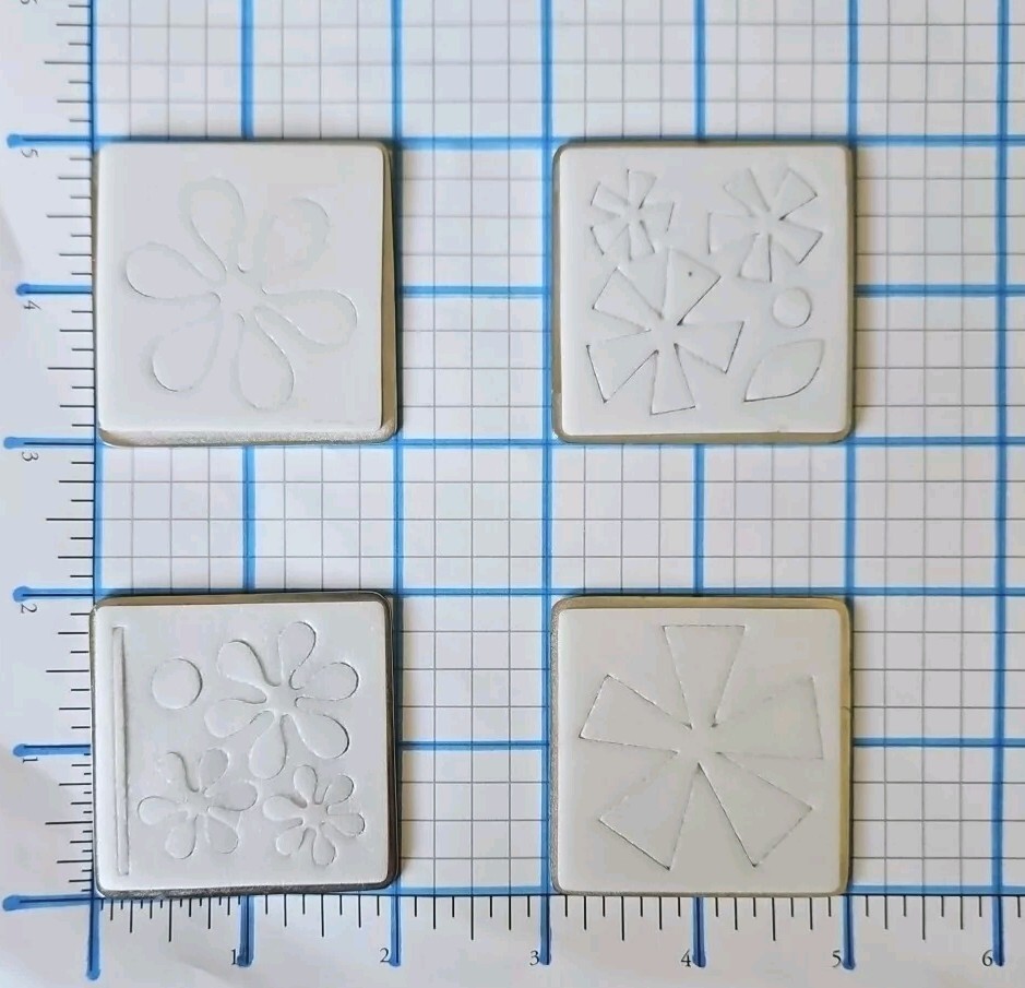 FLOWERS & HEARTS 11 Cutting Dies Cuttlebug Sizzix Provo Craft Layerable THB