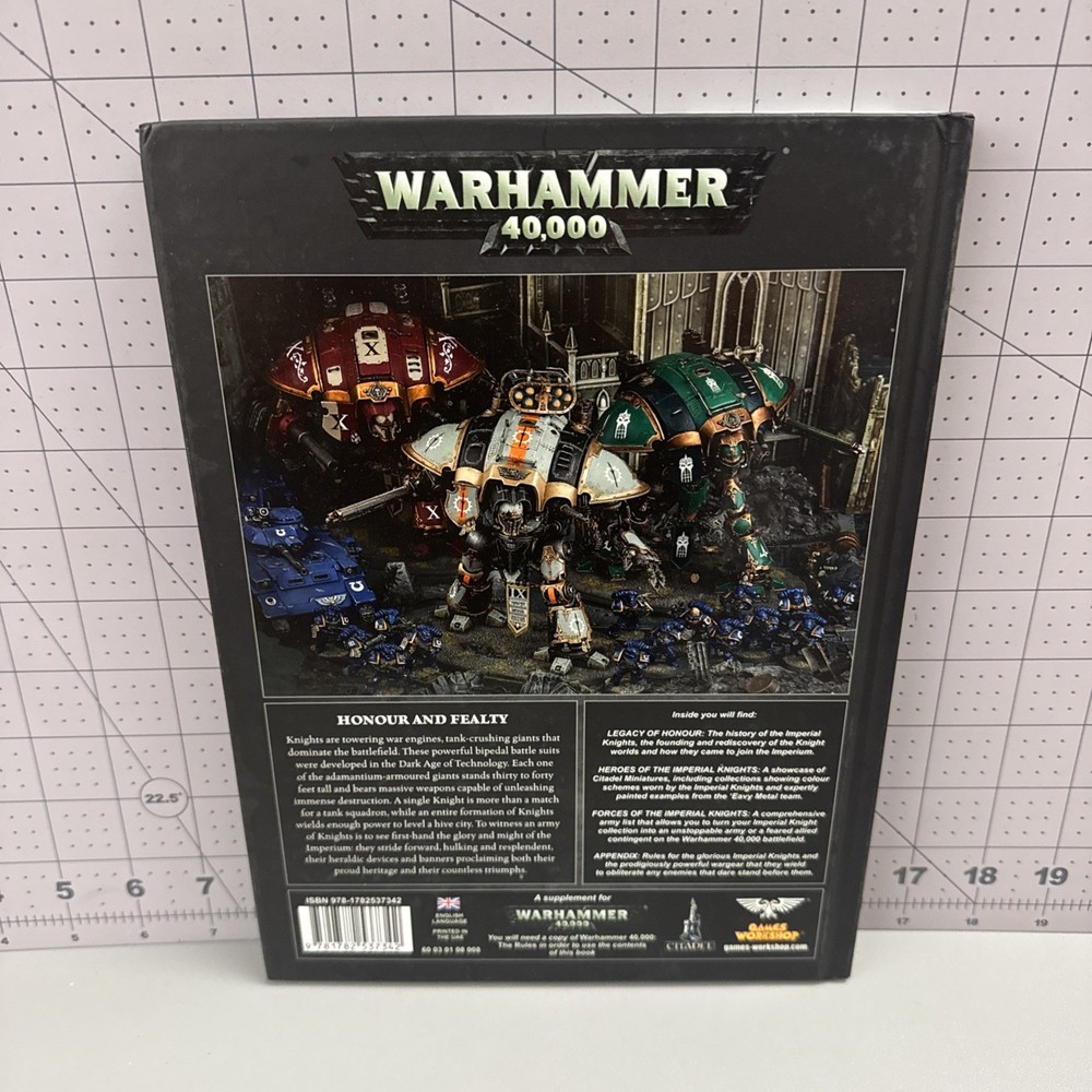 Warhammer 40K RPG Codex Imperial Knights