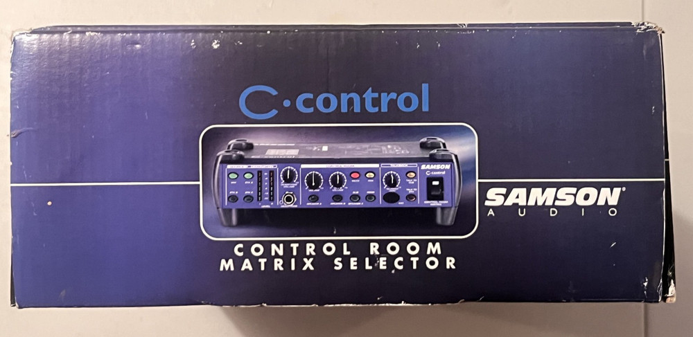SAMSON C AUDIO CONTROL CONTROL ROOM MATRIX SELECTOR