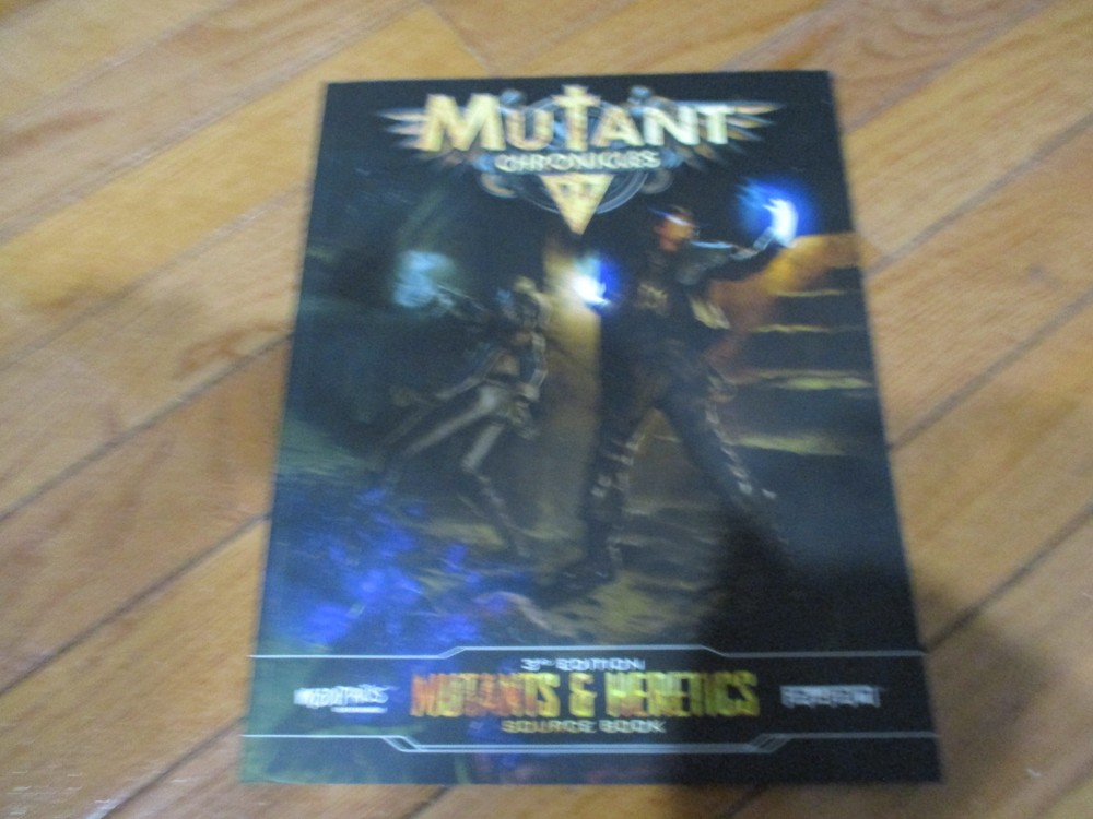 Mutant Chronicles RPG 3rd Ed Mutants & Heretics Source Book