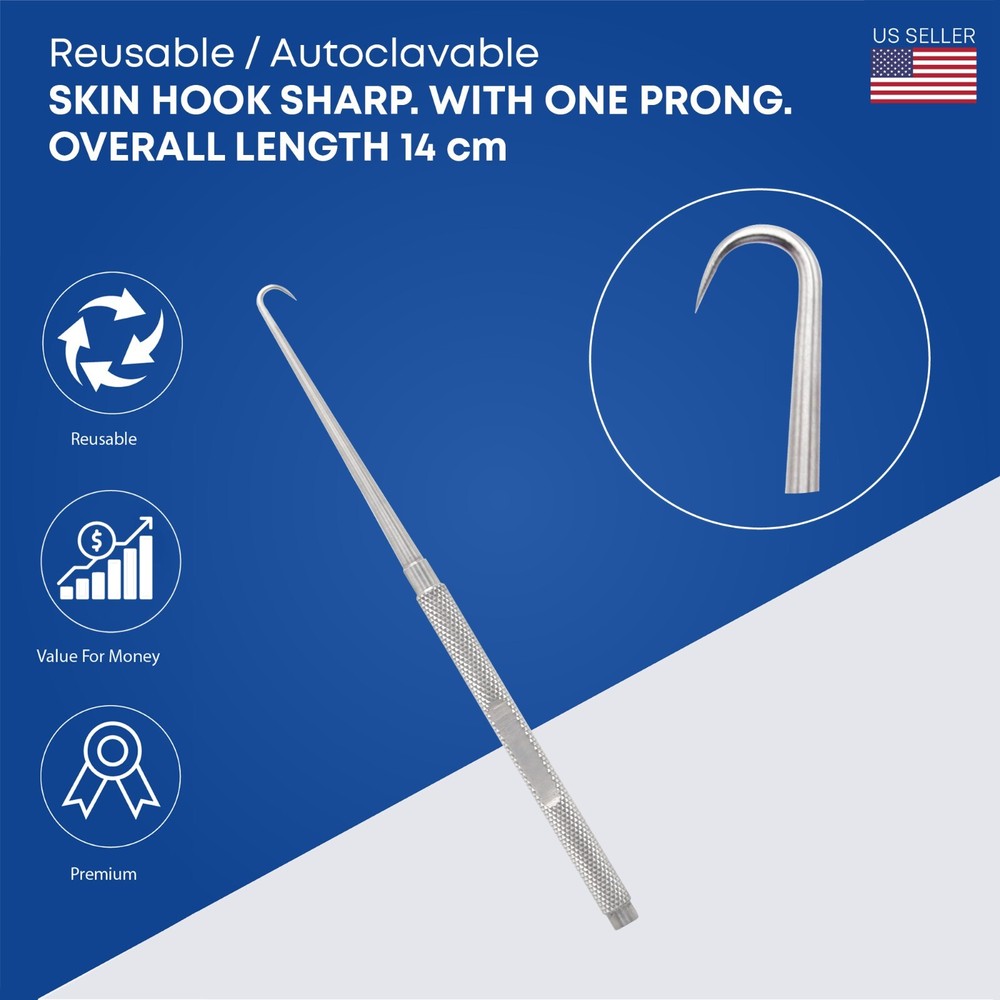 Reusable Blepharoplasty Ophthalmic Complete Kit 19 PCS Surgical Eye Instruments