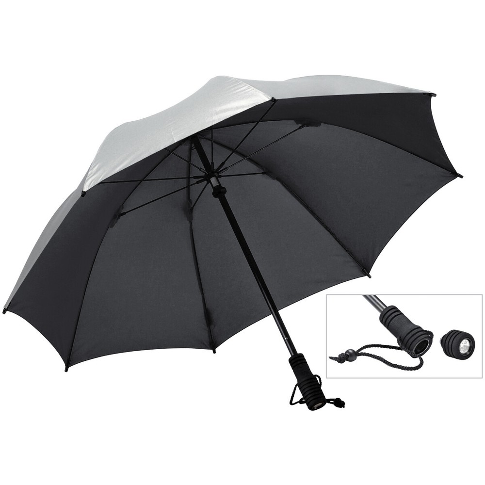 EuroSCHIRM Swing Flashlight Umbrella (Silver UV Protective) Trekking Hiking