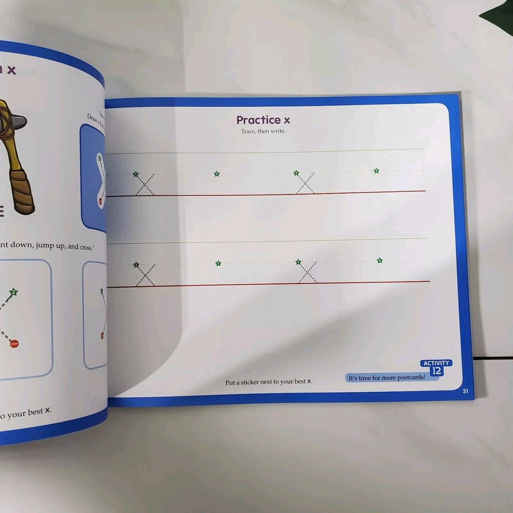 Hooked On Handwriting Learn To Print Activity And Workbooks With CD-ROM
