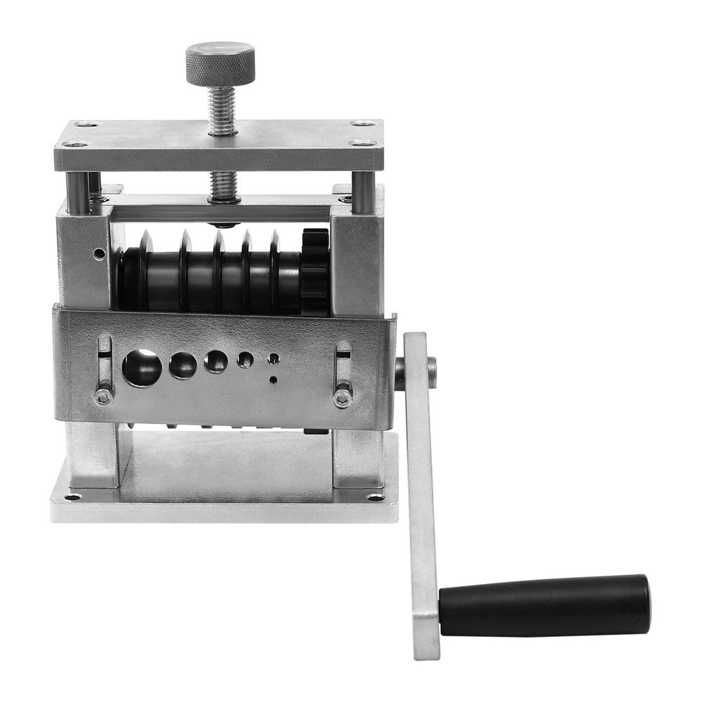 6 Holes Manual Cable Wire Stripping Machine Manual Wire Stripping Tool Silver