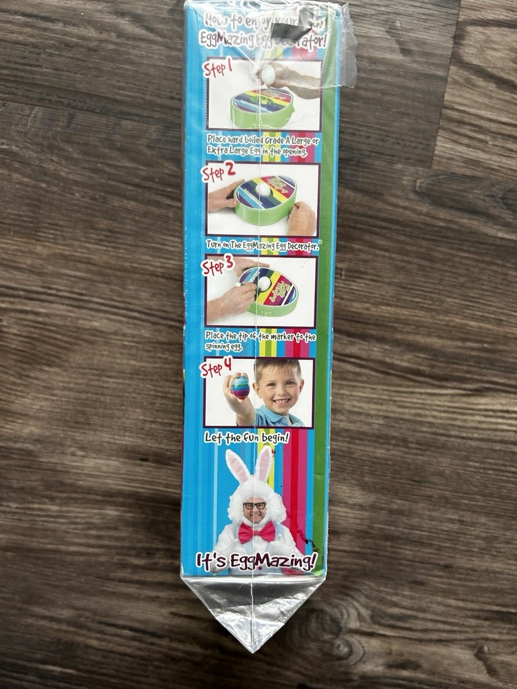 New sealed The EggMazing Easter Egg Spinner Decorator Same Day Shipping