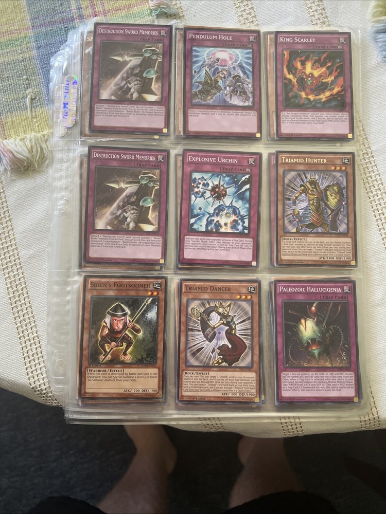 🔥🔥🔥🔥Yugioh 10 Page Binder Collection