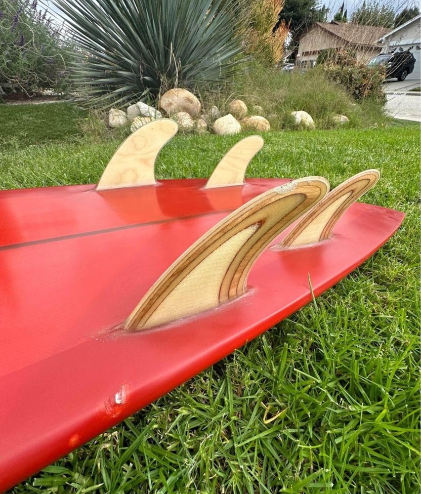 Chris Christensen longboard surfboard - used