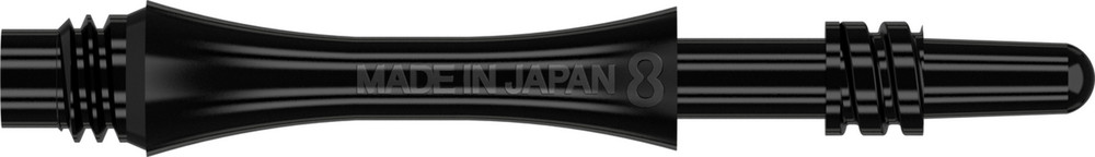 Target 8 Flight Slim Black 19mm Spin Shaft