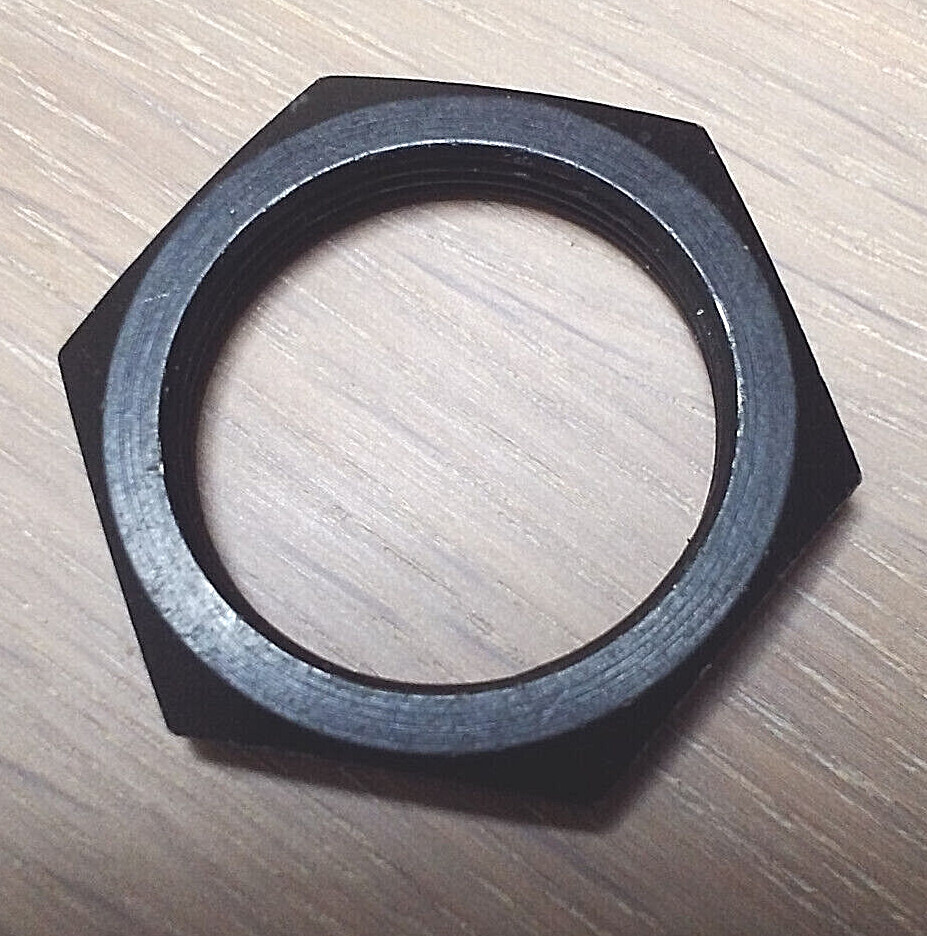 Red line OVERSIZED one piece crank outer crank LOCK NUT nos