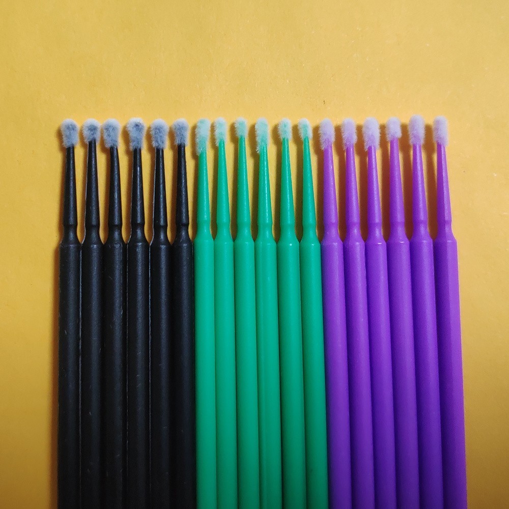 500 Micro Brushes Applicators Microbrush Dental (Regular, Fine, Super Fine) Eye