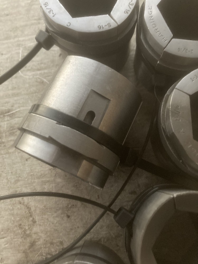 Hardinge S16 1-3/16” Collet Pad Hex Smooth.