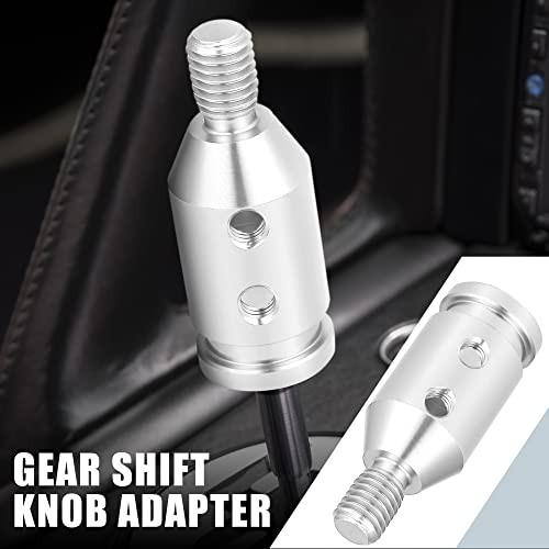 Gear Shift Knob Adapter Kit Universal with 4 Plastic Hoses Non Silver Tone