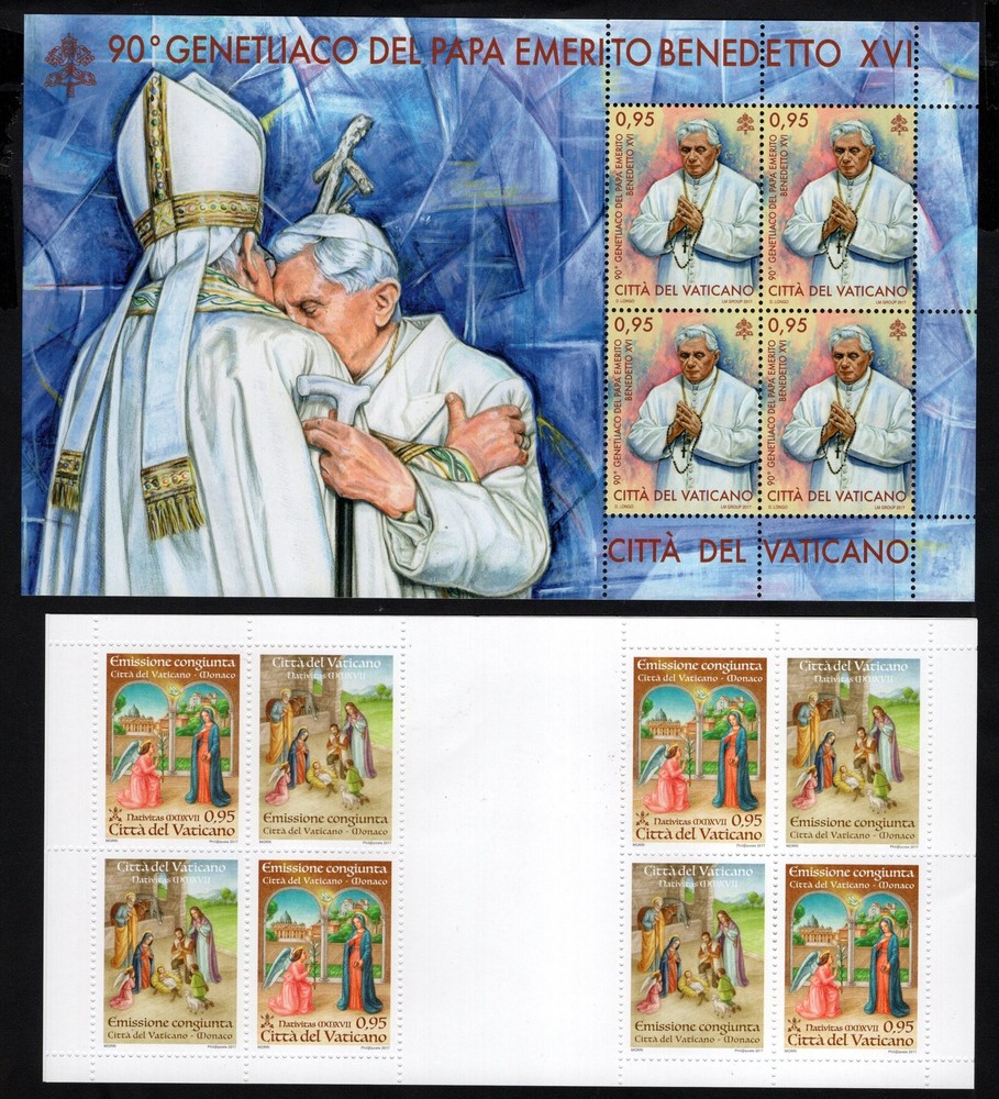 2017 Vaticano annata Cpl MNH