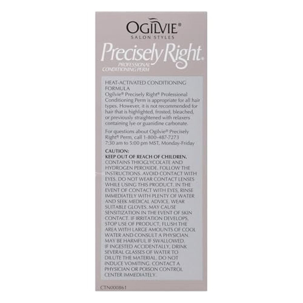 Salon Styles Precisely Right Professional Conditioning Perm Kit - Ideal for C...