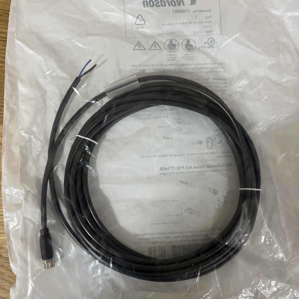 Nordson 1100687 Solenoid Cable