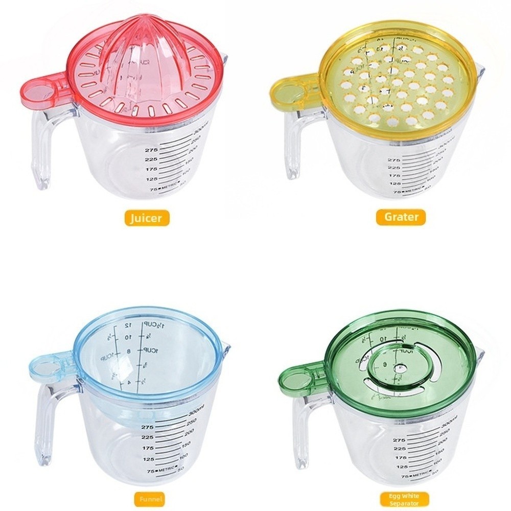 Manual lemon squeezer citrus juicer egg separator for kitchen prep use