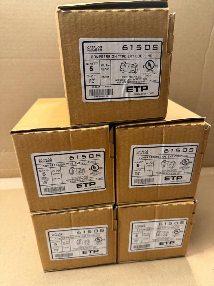 2" compression Type EMT Coupling 6200s (Box of 25)