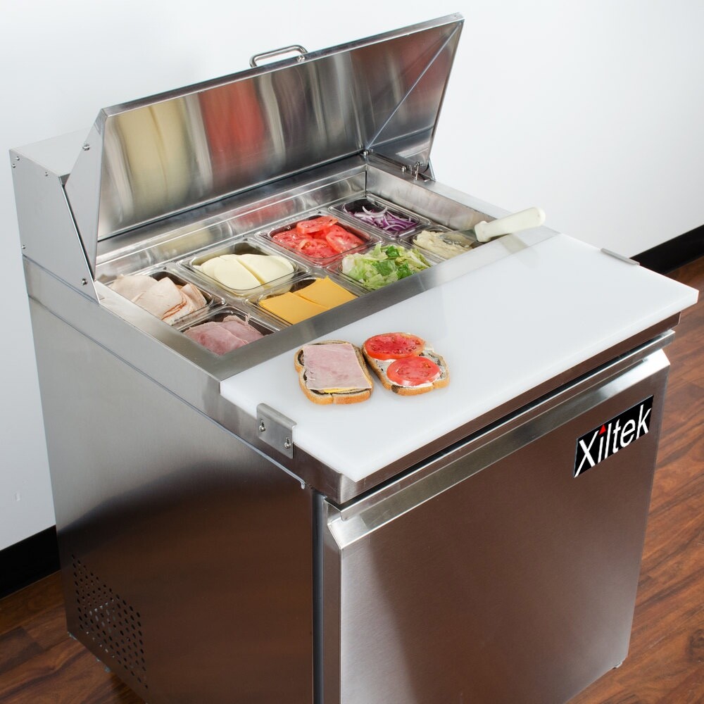 NEW Sandwich Prep Table Cooler Commercial Refrigerator Mega Top - Multiple Sizes