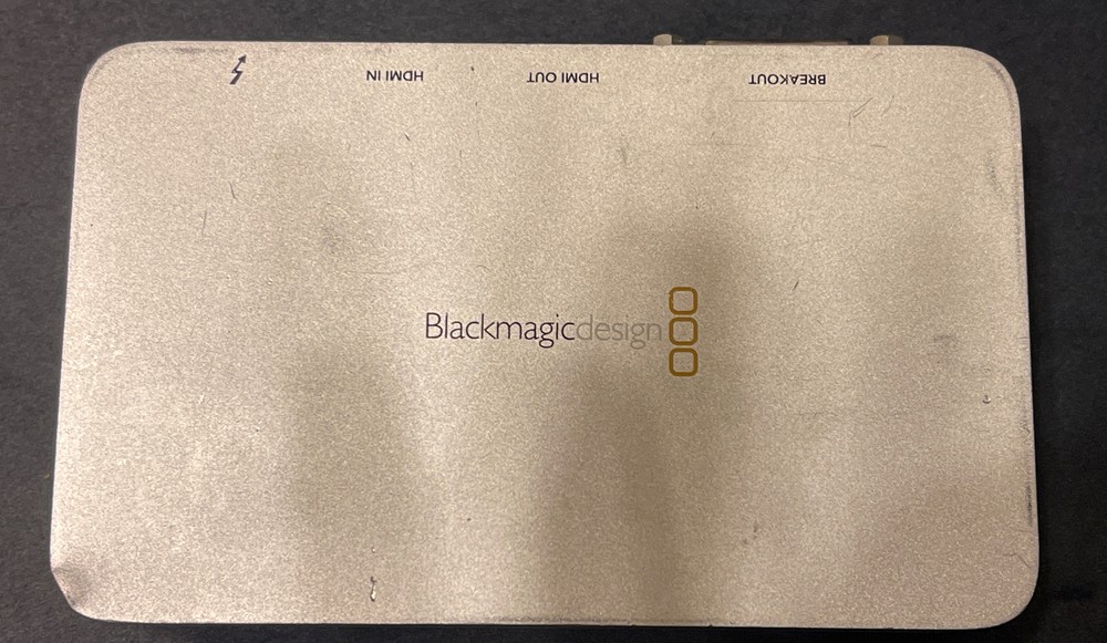Blackmagic Design Intensity Extreme HDMI  Analog Capture & Playback Thunderbolt