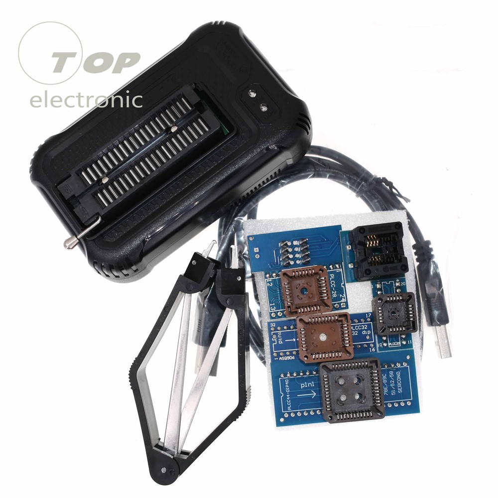 T48 TL866II Programmer USB EPROM FLASH BIOS 6 Socket Extractor For 13000 IC