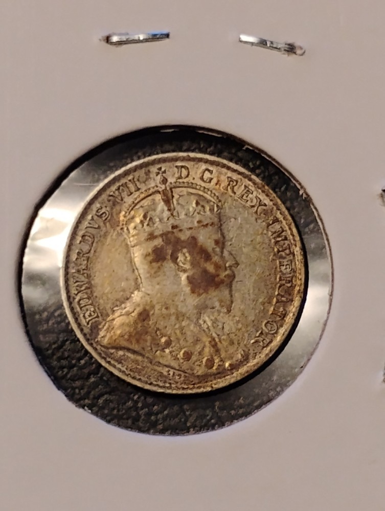 Decent 1906 Canada 5¢ Five Cent Silver Coin