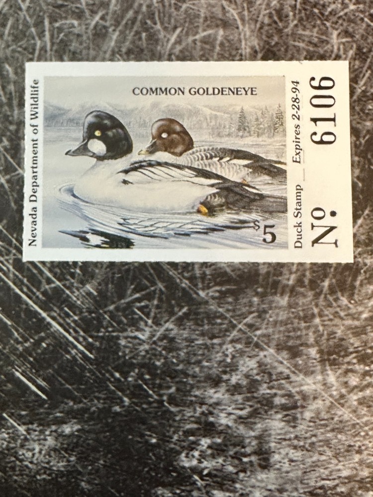 1993 Nevada State Duck Stamp