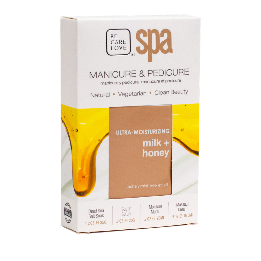 BCL Spa Milk + Honey Complete 4-Step System, Single Use Packet Box