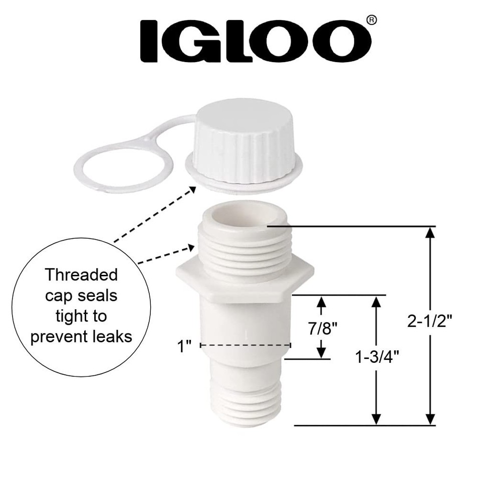 Replacement Threaded Drain Plug