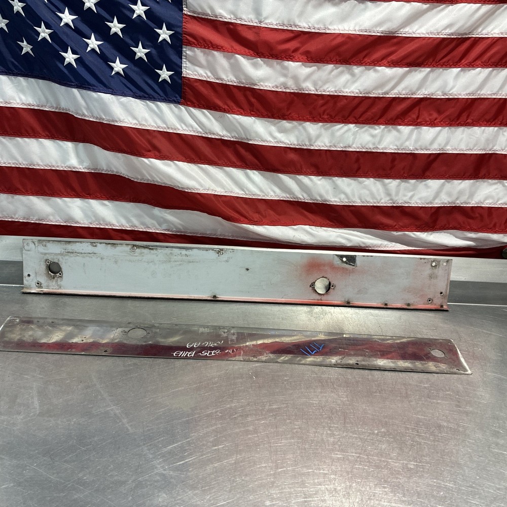 Kenworth W900 Red Panel W/ Chrome Cover Driver /Left UNDER CAB