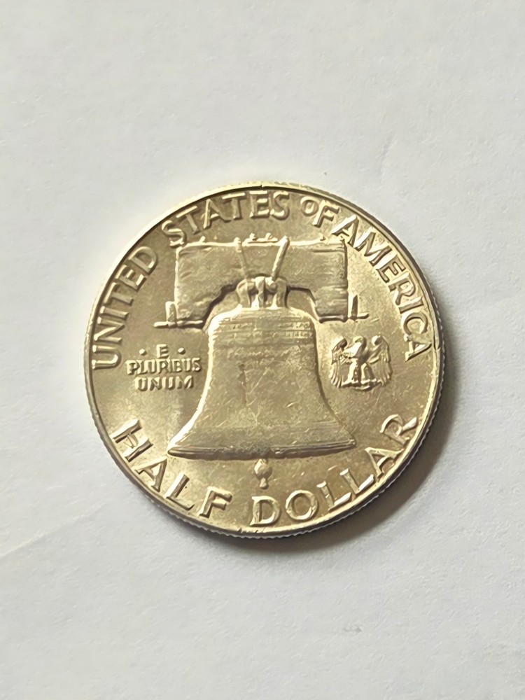 1951p Franklin Half Dollar - AU