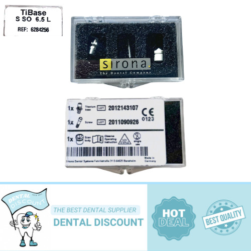 SIRONA TiBase S SO 6.5L Ref:6284256 Made in Germany