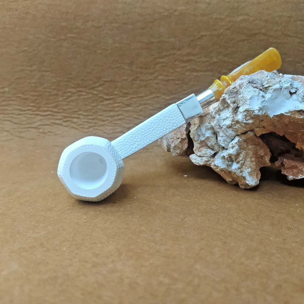 Private Design Meerschaum Pipe Spigot Stem