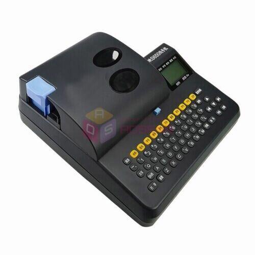 S650 Cable PVC Tube Printer Wire Marker Marking Electronic Lettering Machine