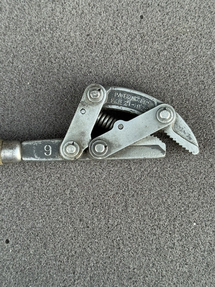 Antique Hoe Corp Adjustable Pipe Wrench Poughkeepsie NY
