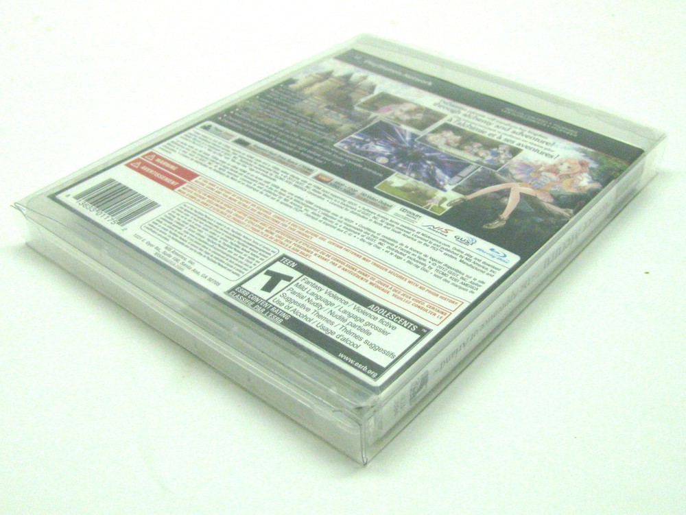 25x SONY PS3 CIB GAME - CLEAR PLASTIC PROTECTIVE BOX PROTECTOR SLEEVE CASE
