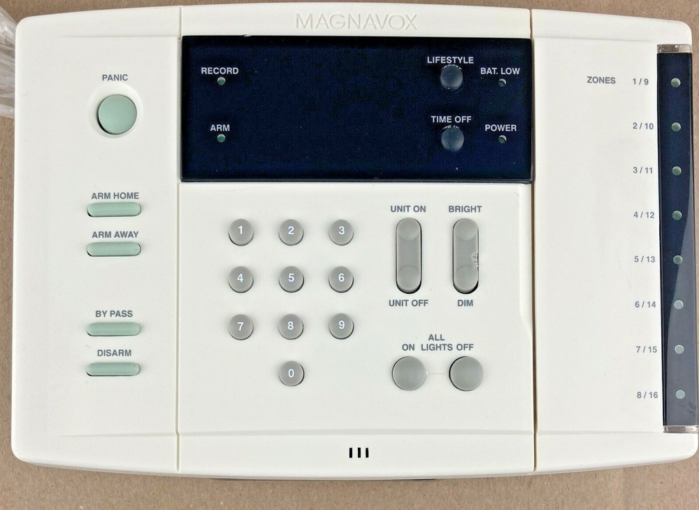 Magnavox Voice Dialer Communicator Security Console Control Panel LST104