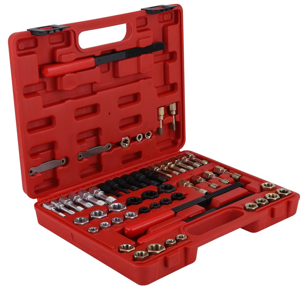 New Thread Restorer Kit, Rethread Repair Tool UNC UNF & MetricThread Chaser 56pc