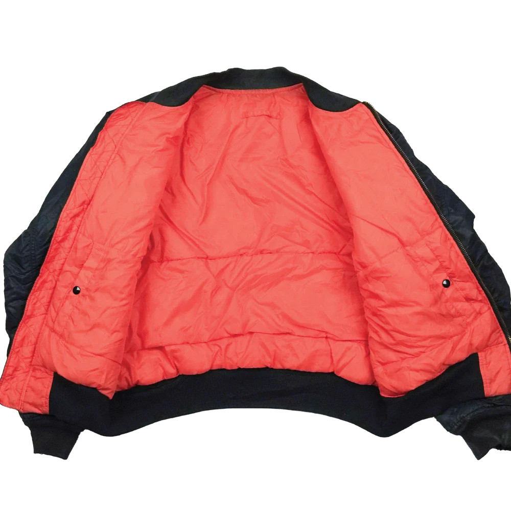 MA-1 Black Flight Jacket - Medium