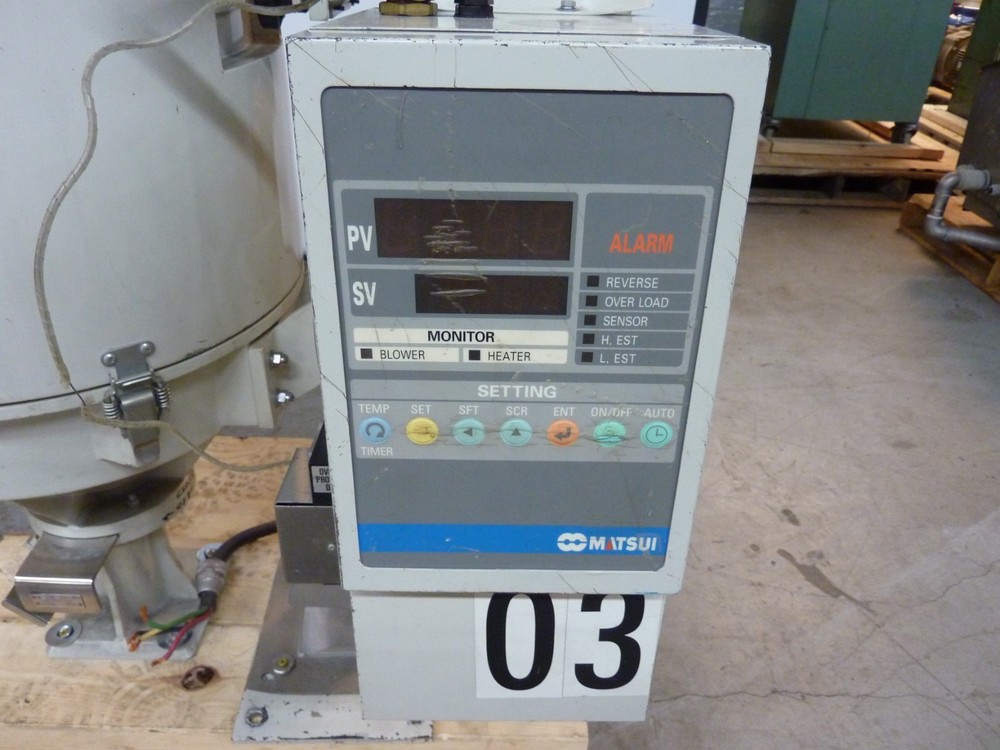 Matsui Injection Molding Drum Plastic Granule Dryer Hopper (32012)