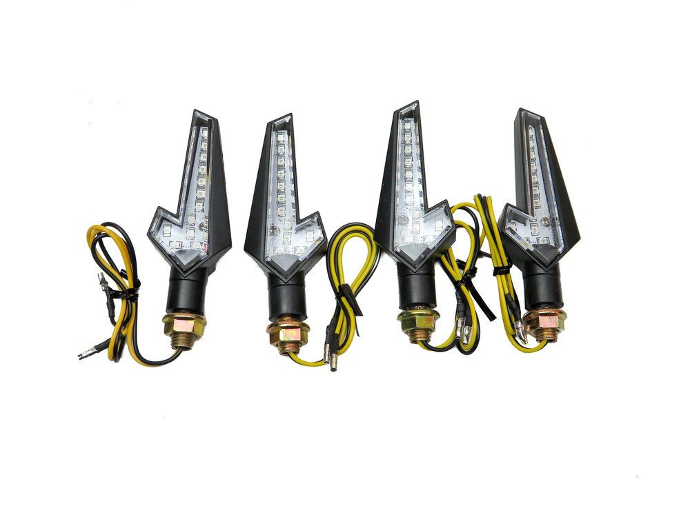 Indicators LED Sequential Full Set 4 For Kymco Maxxer 300 Quad 2006 - 2010