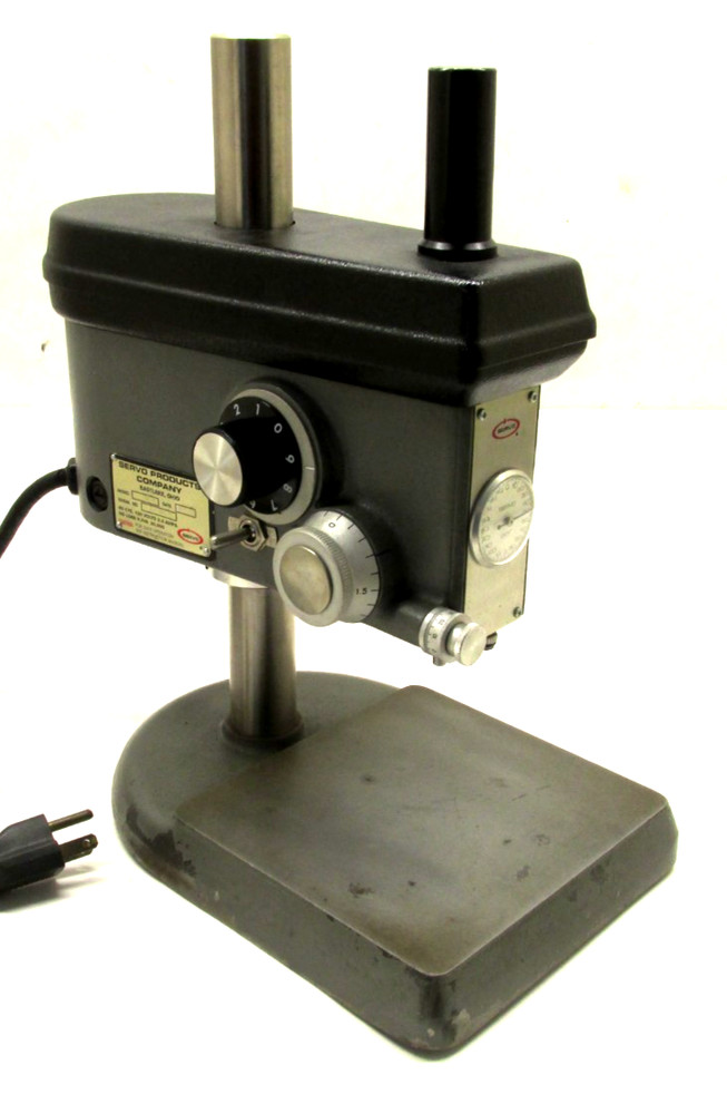 AS-IS! SERVO 7" VARIABLE SPEED SENSITIVE PRECISION BENCHTOP DRILL PRESS - #7000