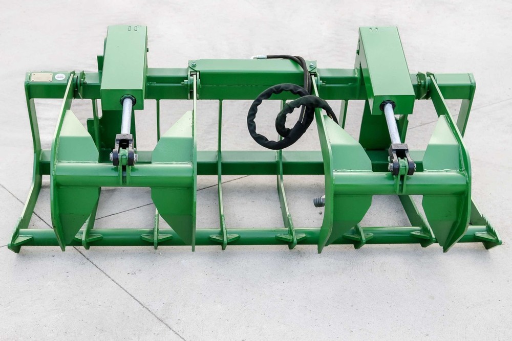 66" John Deere Two-Cylinder Root Grapple