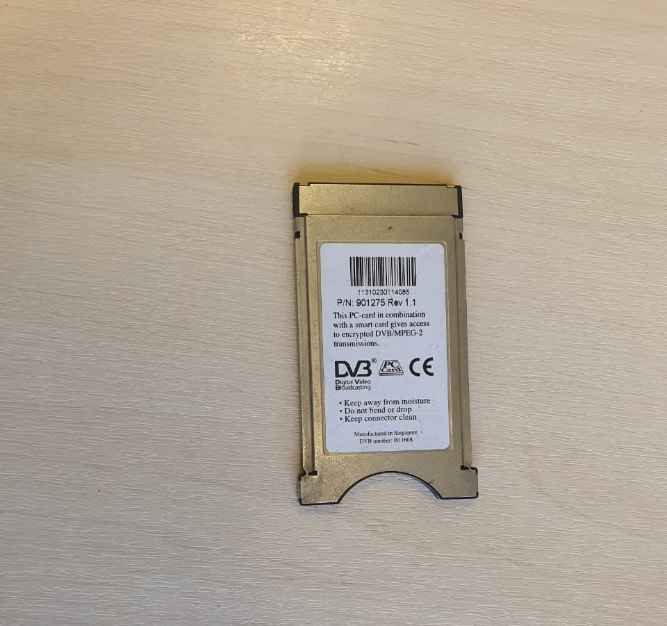 IRDETO Access CAM Module DVB/MPEG-2 – Made in Singapore – Tested & Working